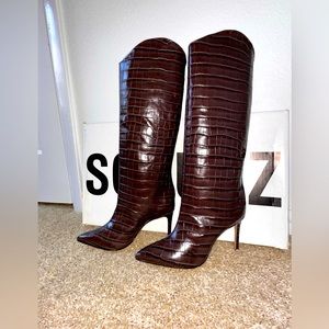 Schultz Maryana Dark Chocolate Boot